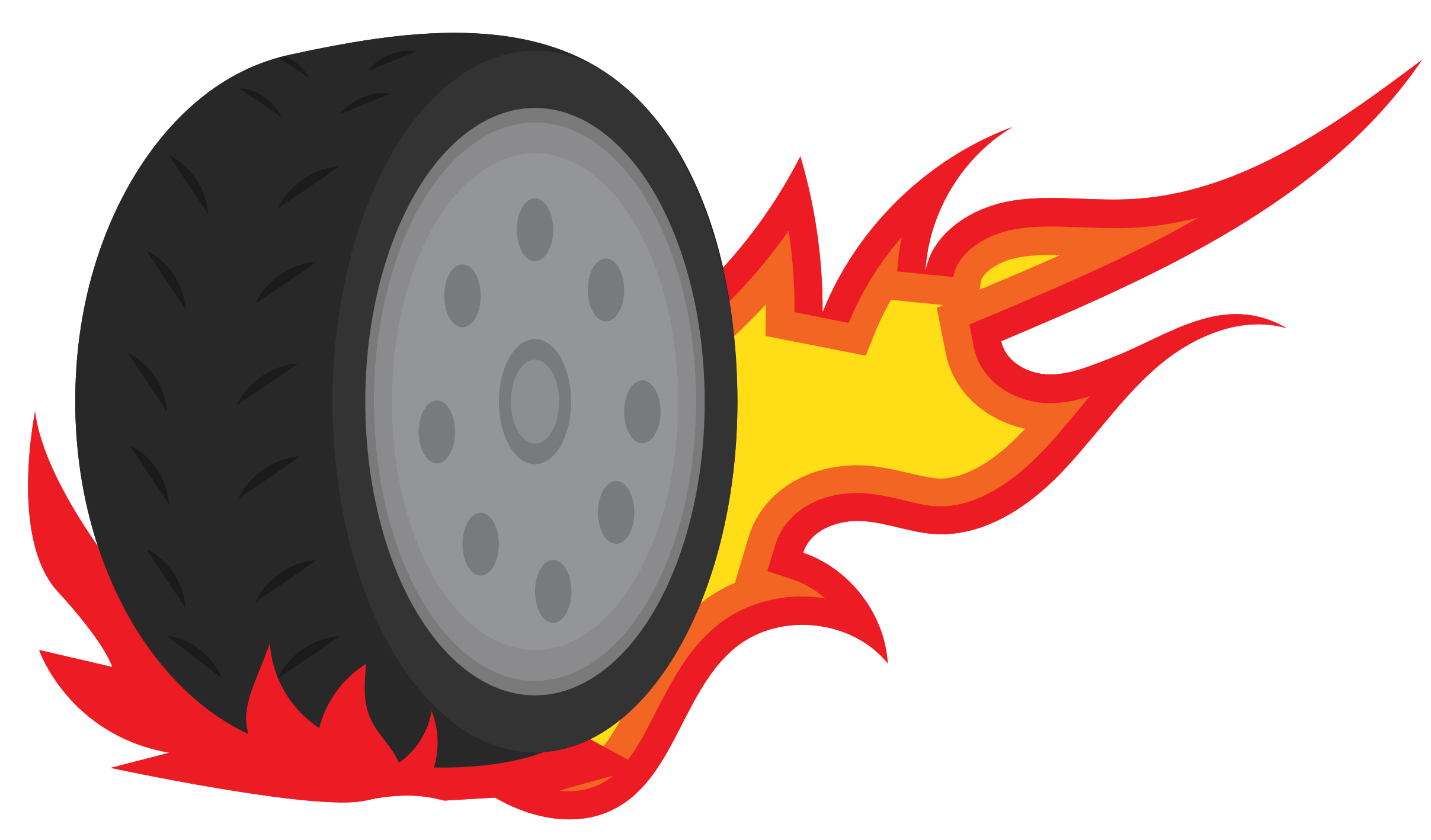 Burn out tire 1188774 PNG