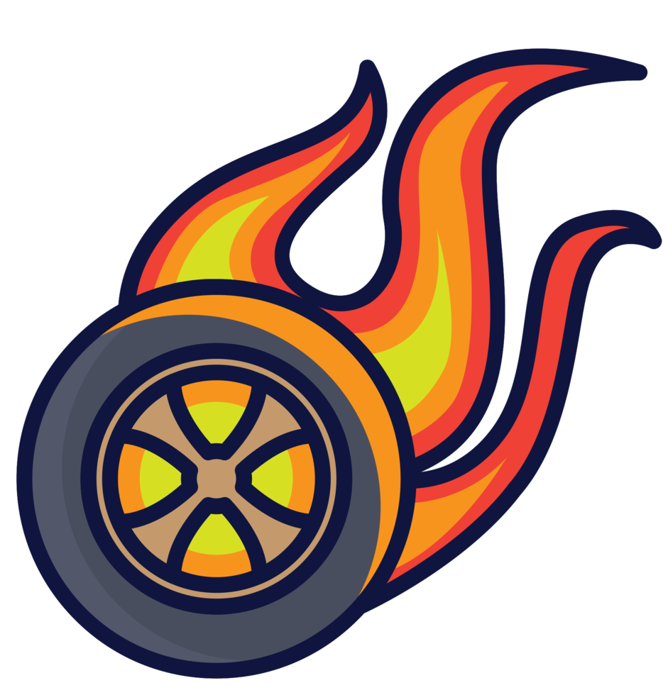 ruota del burnout png