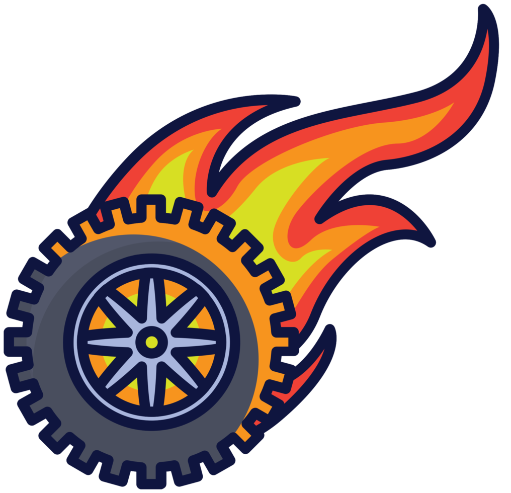 ruota del burnout png