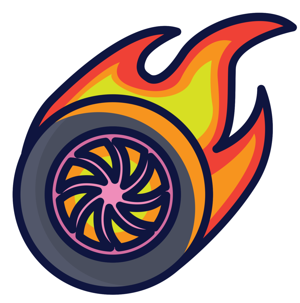 burnout wiel png