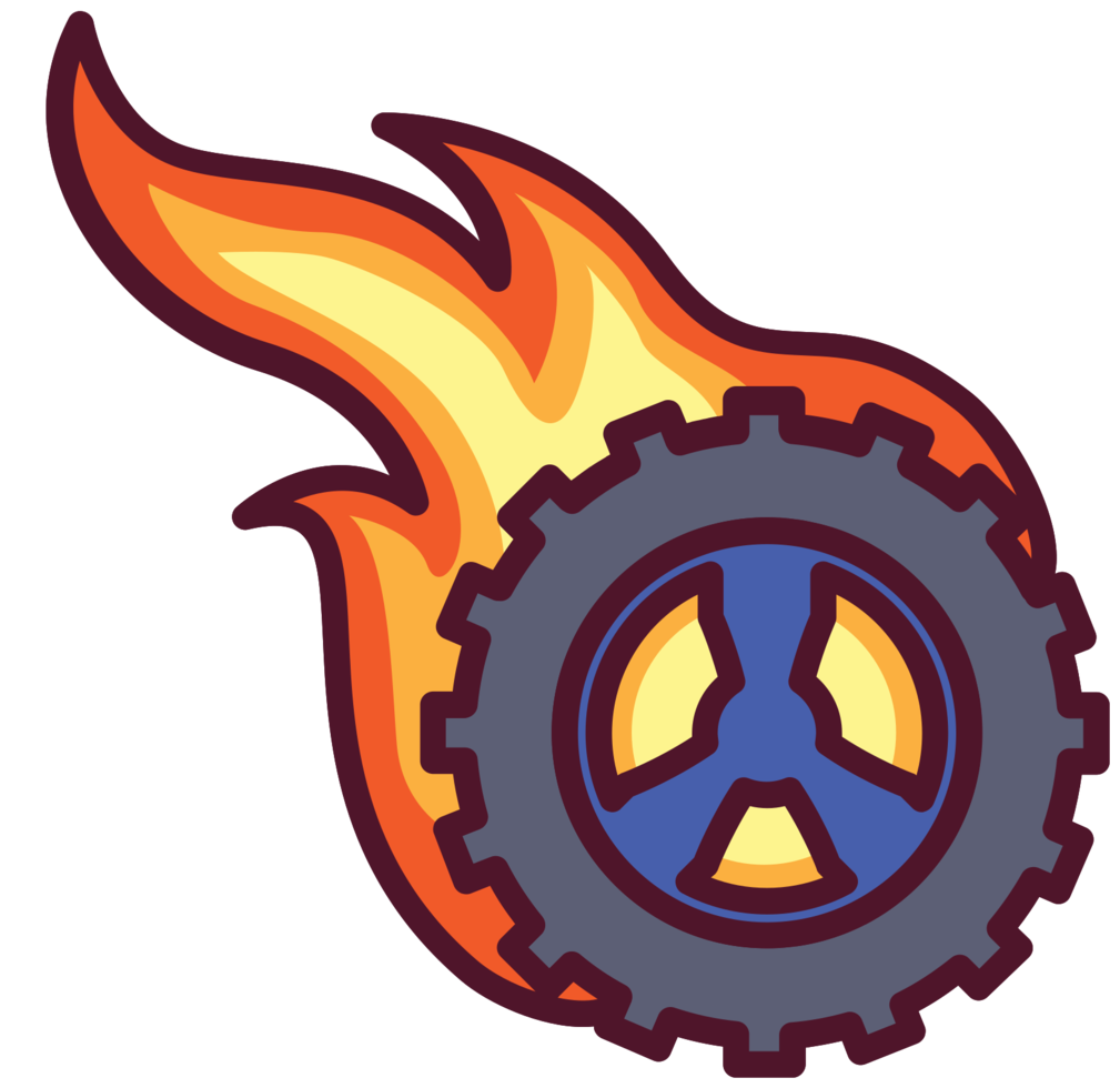 Burnout wheel png