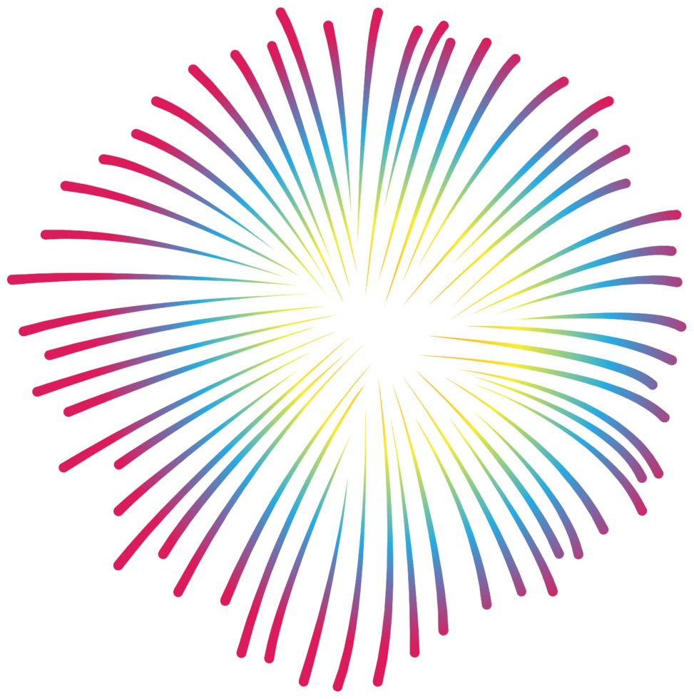 feux d'artifice png