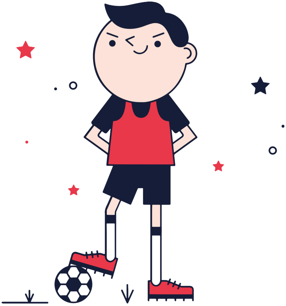 jogador de futebol png