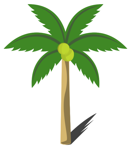 kokosnötsträd png