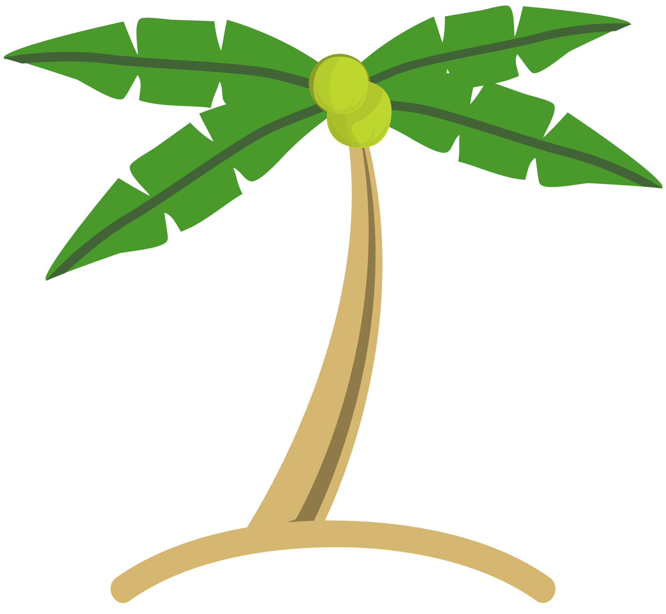 Free coconut tree 1189466 PNG with Transparent Background