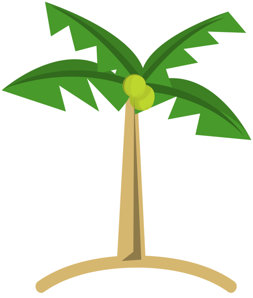 kokosnötsträd png