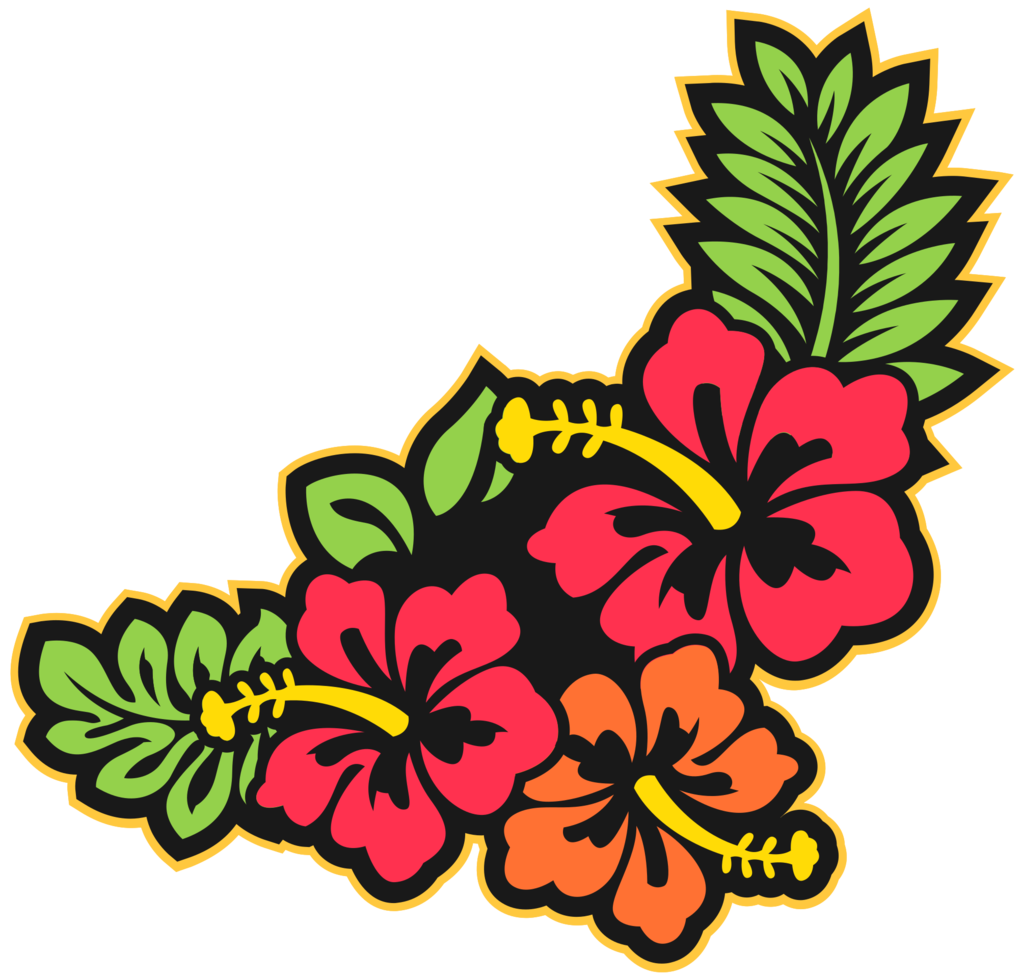 flor de havaí png