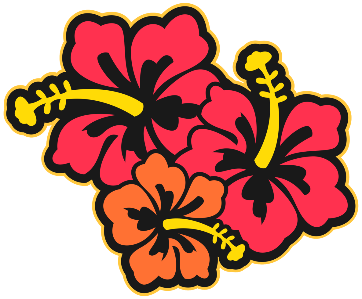 fiore delle Hawaii png