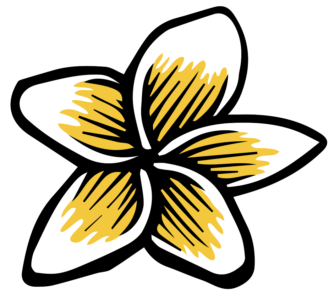 fleur polynésienne png