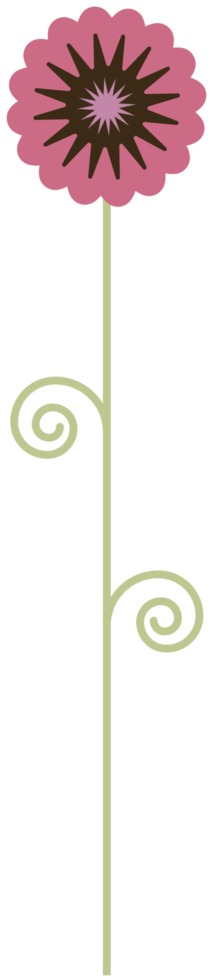 Free Flower minimalist 1190525 PNG with Transparent Background