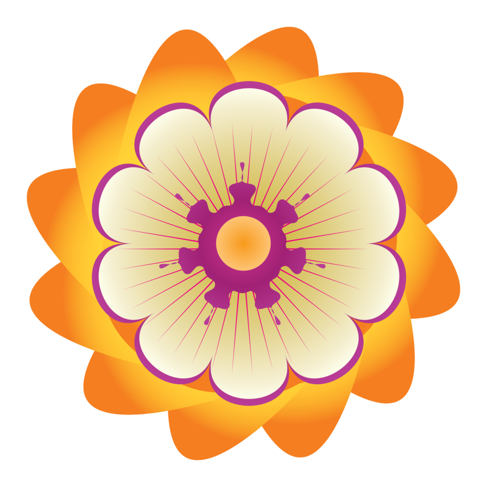 Blume polynesisch png