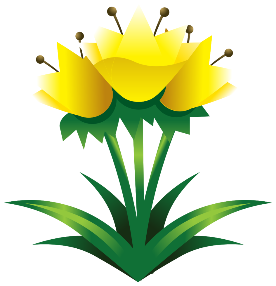 Flower yellow png