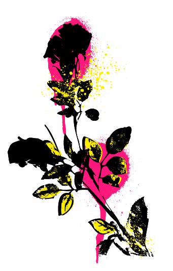 Flower grunge graffiti png