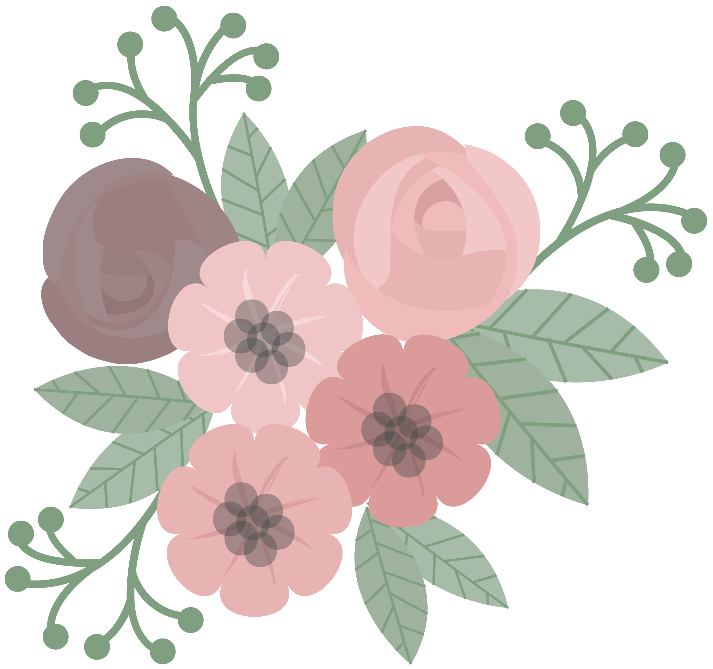 Free Flor rosa 1190960 PNG with Transparent Background