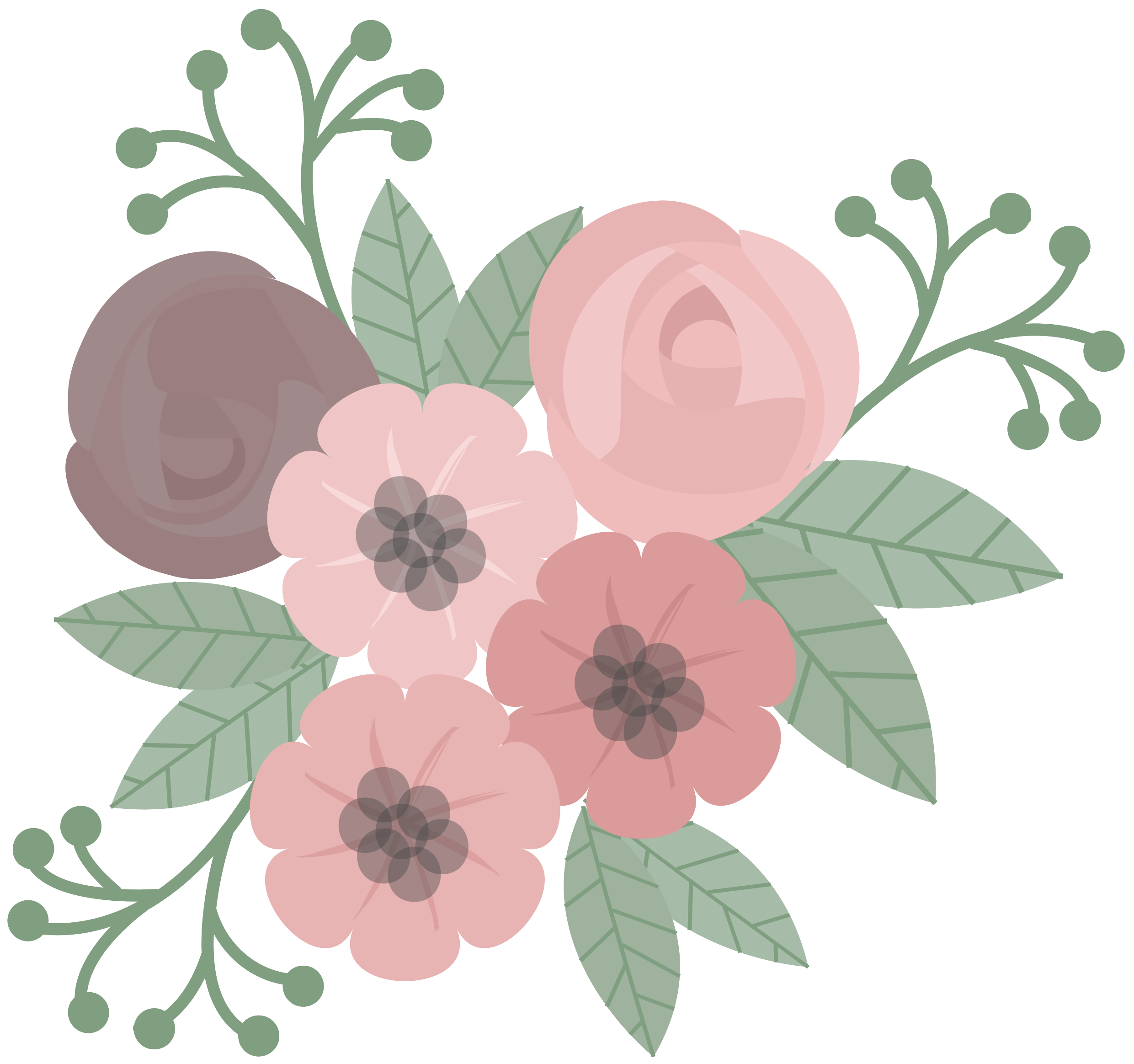 Free Pink Flower Png With Transparent Background