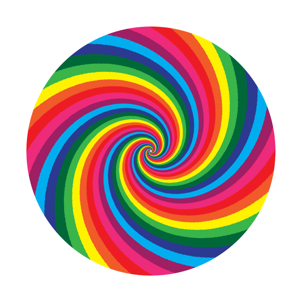 spettro di colori del cerchio png