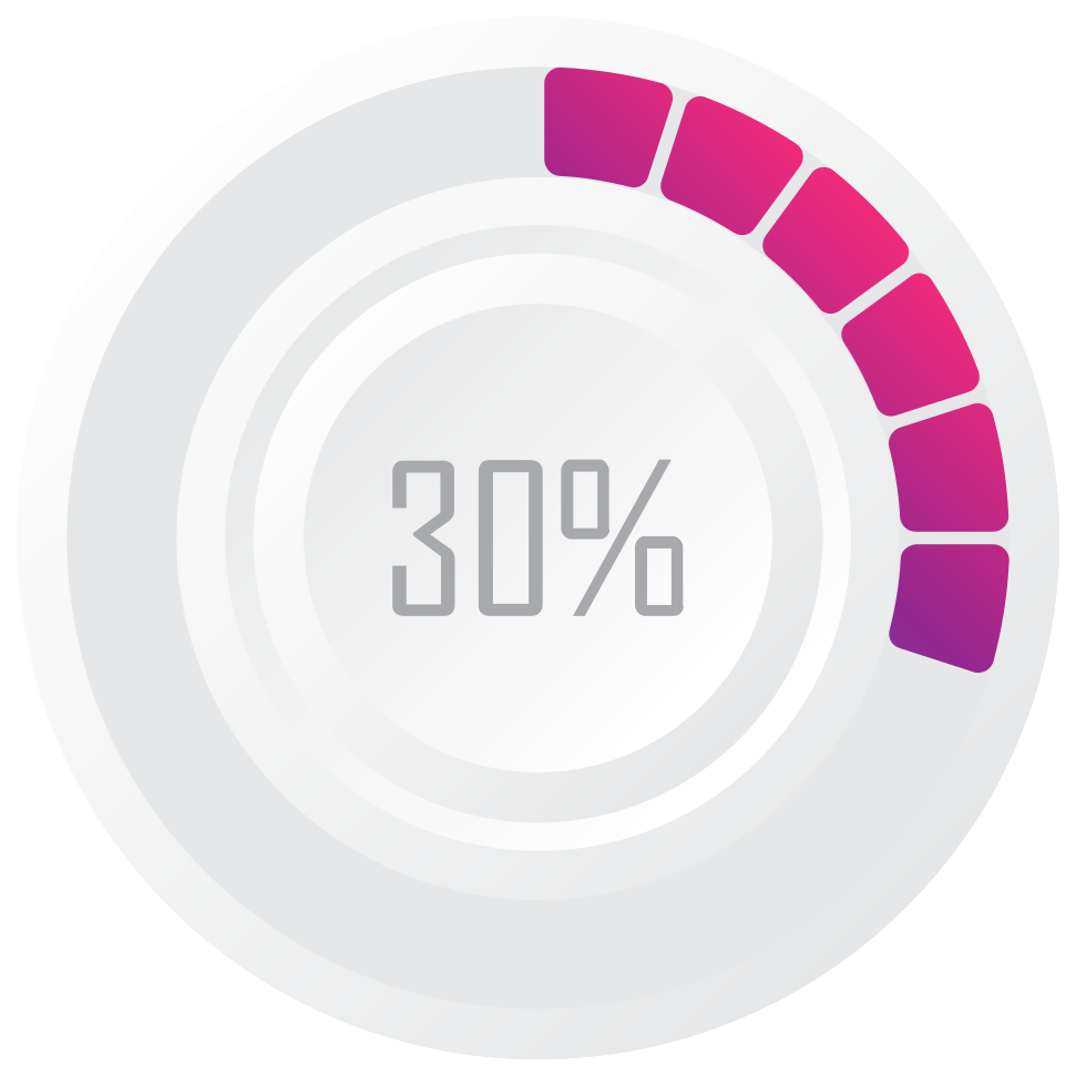 Circle preloader 30% png