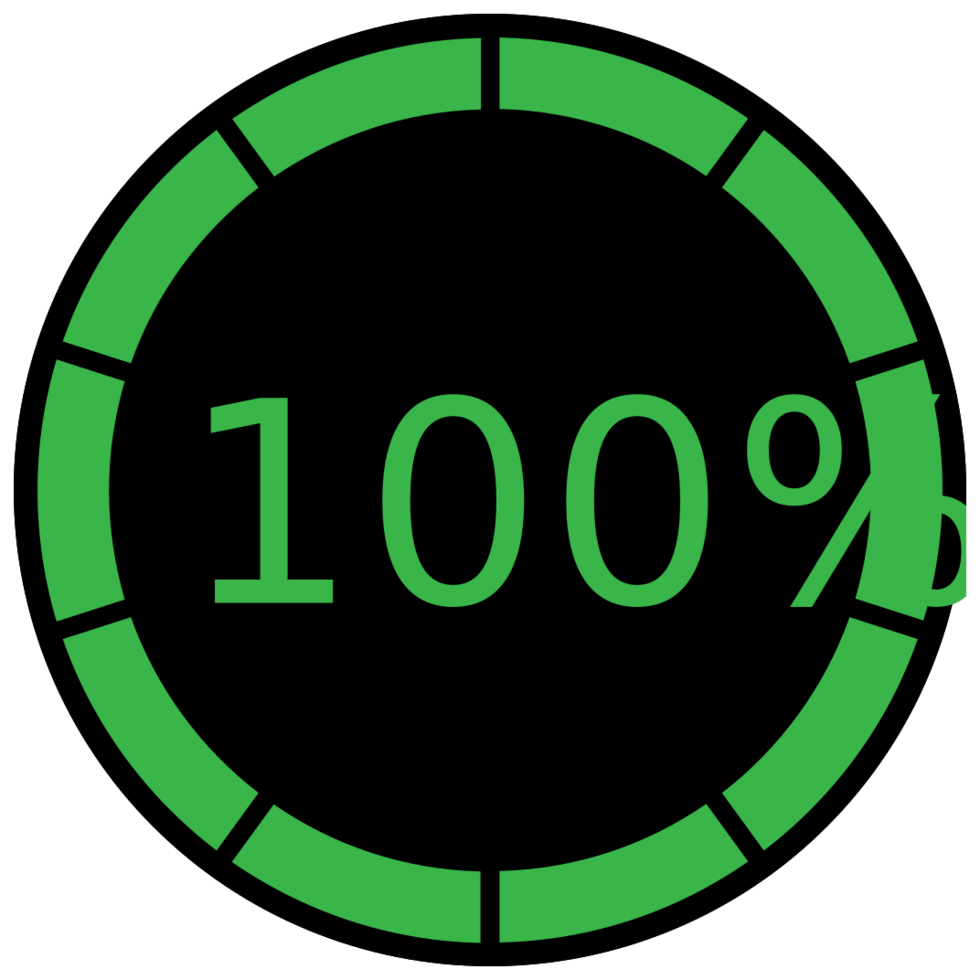 precargador circular 100% png