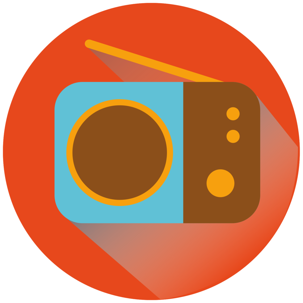 Music icon radio png