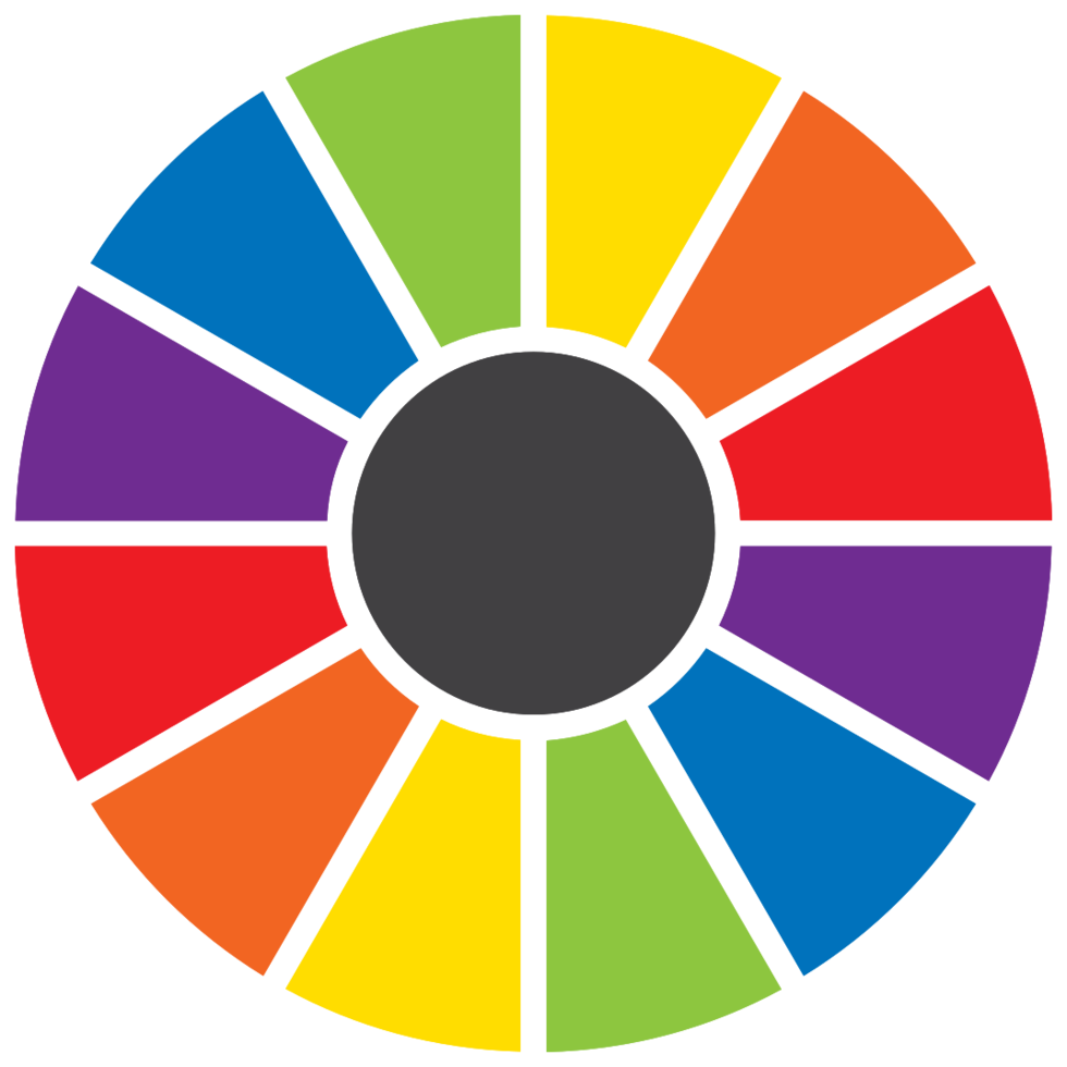 Regenbogen-Spinnrad png