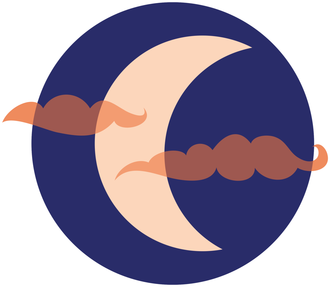 icône de la lune png