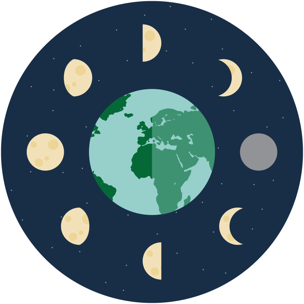 Moon phase icon png