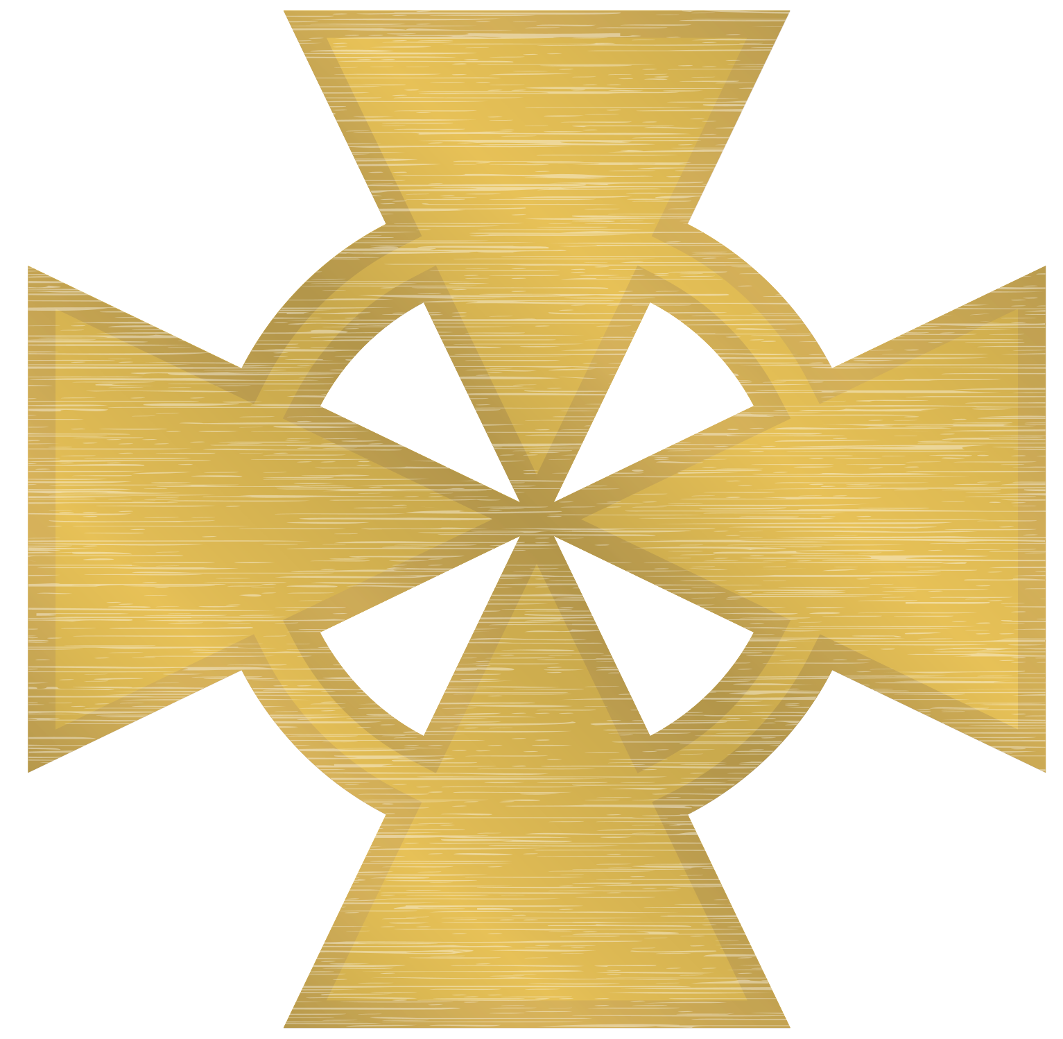 gouden Maltezer kruis 1194207 PNG
