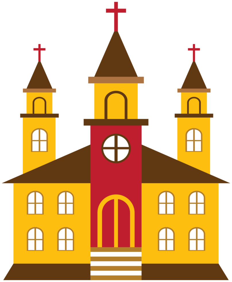 Cross in church png