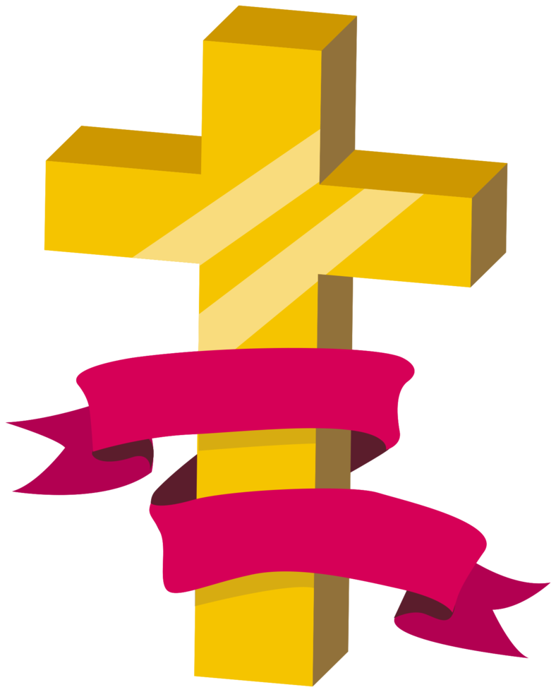 croix 3d png