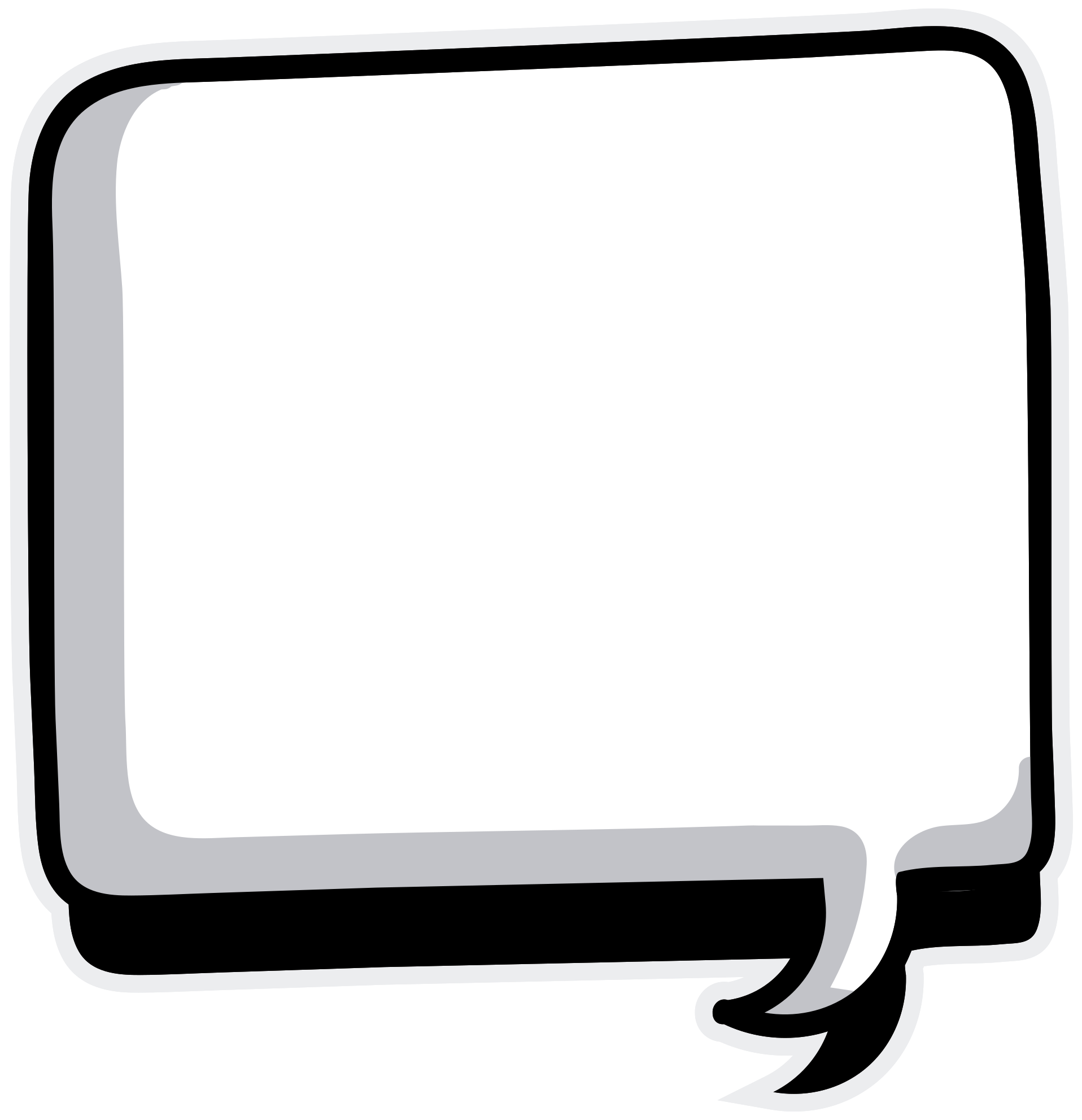 speech bubble square