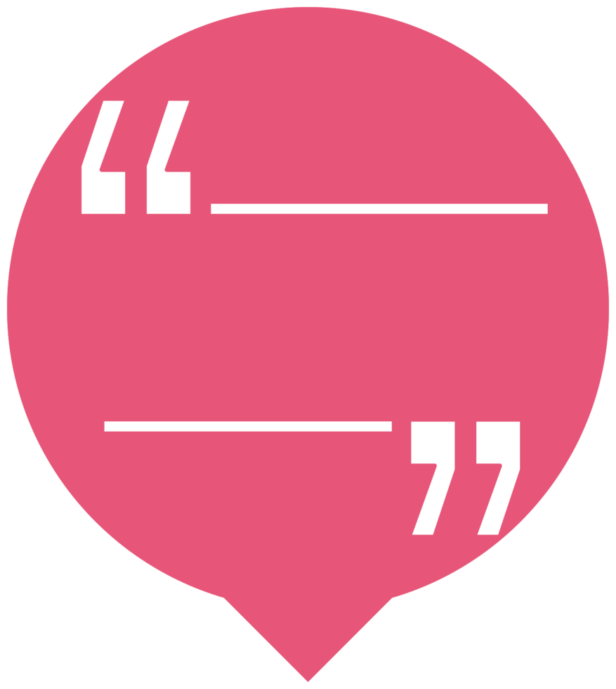 Quotation mark speech bubble png