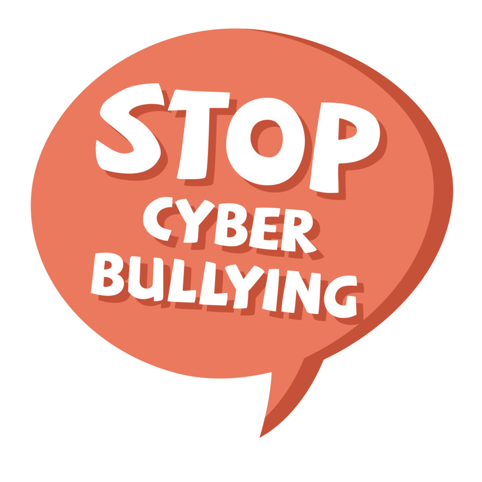 No bullying speech bubble png