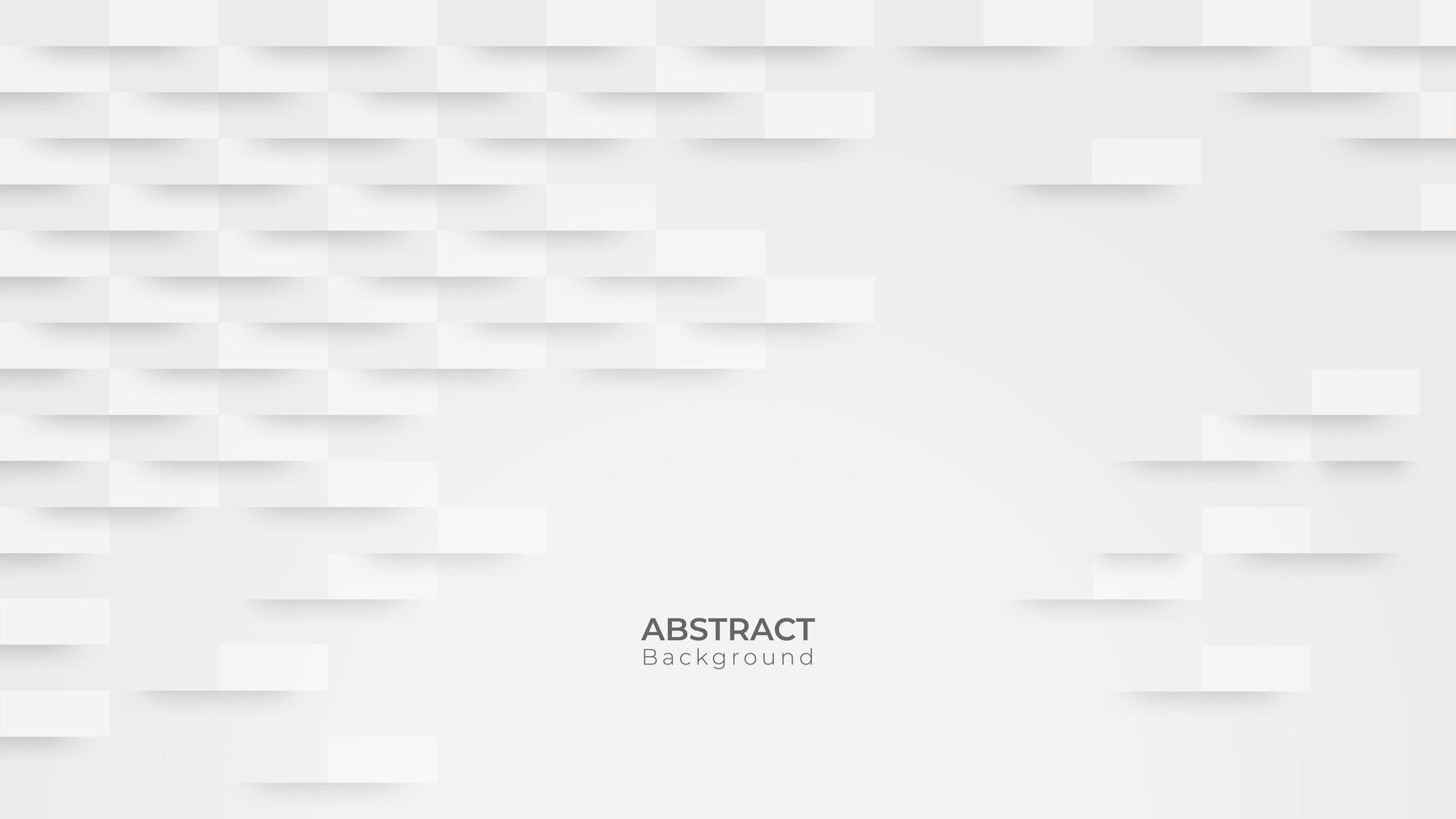 Abstract Modern White Rectangle Background vector