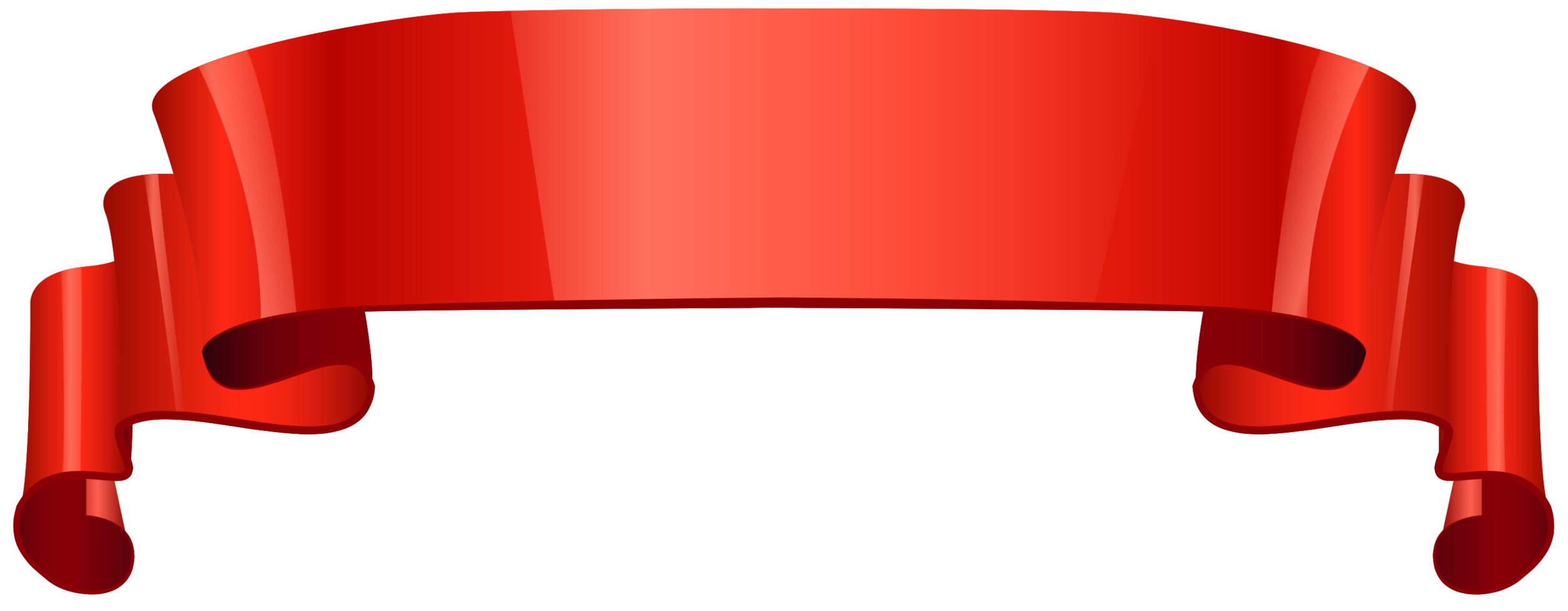 rood glanzend lint png