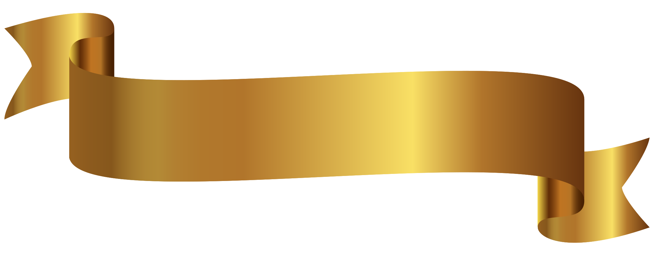 nastro d'oro png