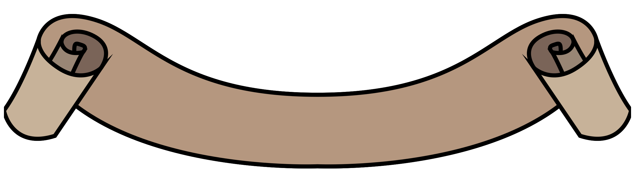 ruban de contour png