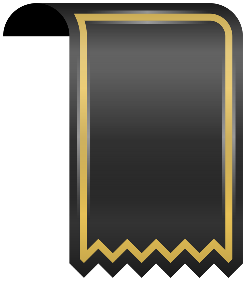 Black ribbon 1197174 PNG