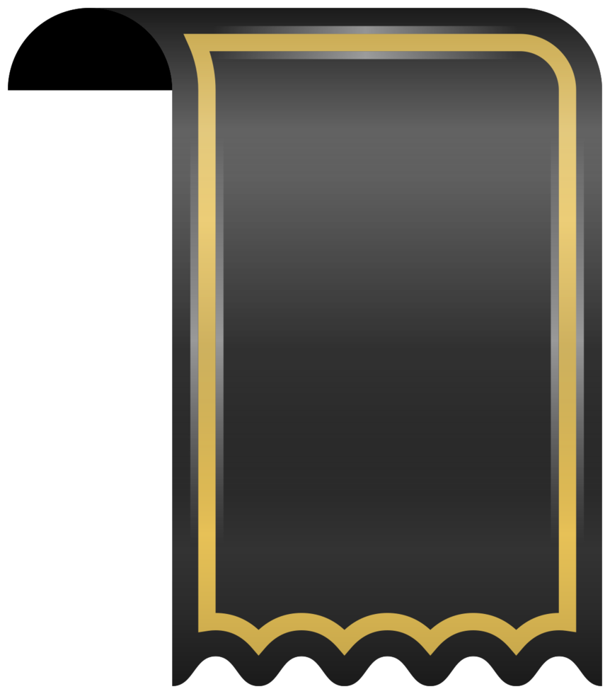 Black ribbon png