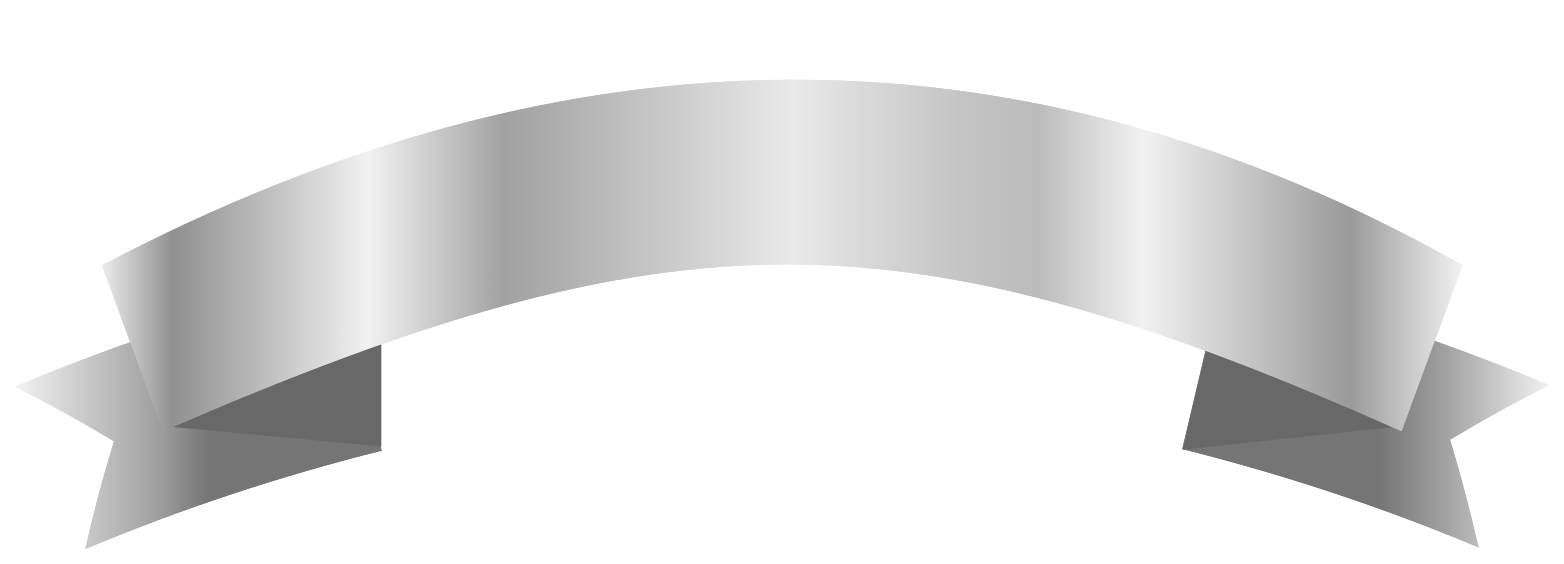 Silver ribbon png