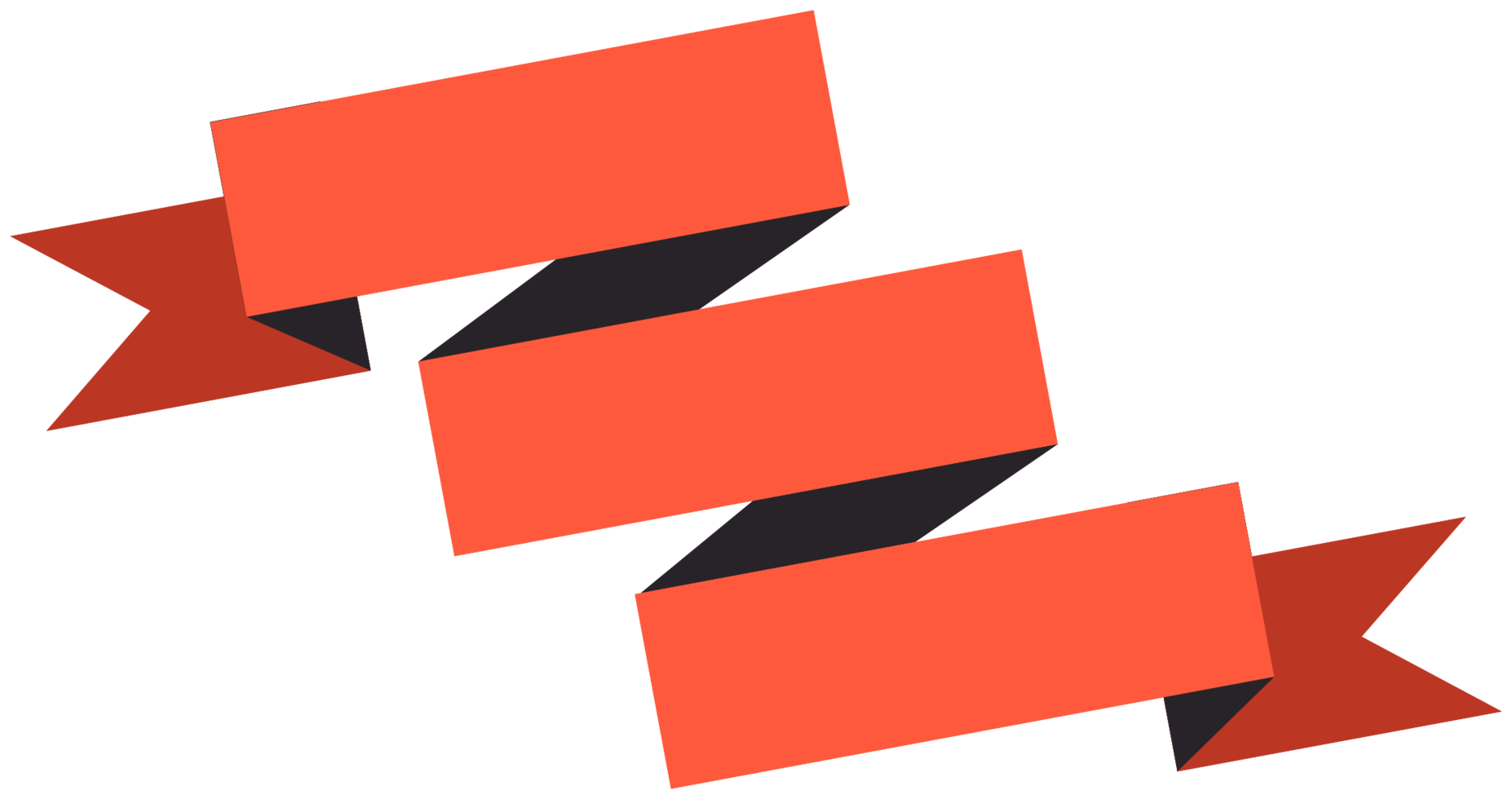 Retro ribbon png