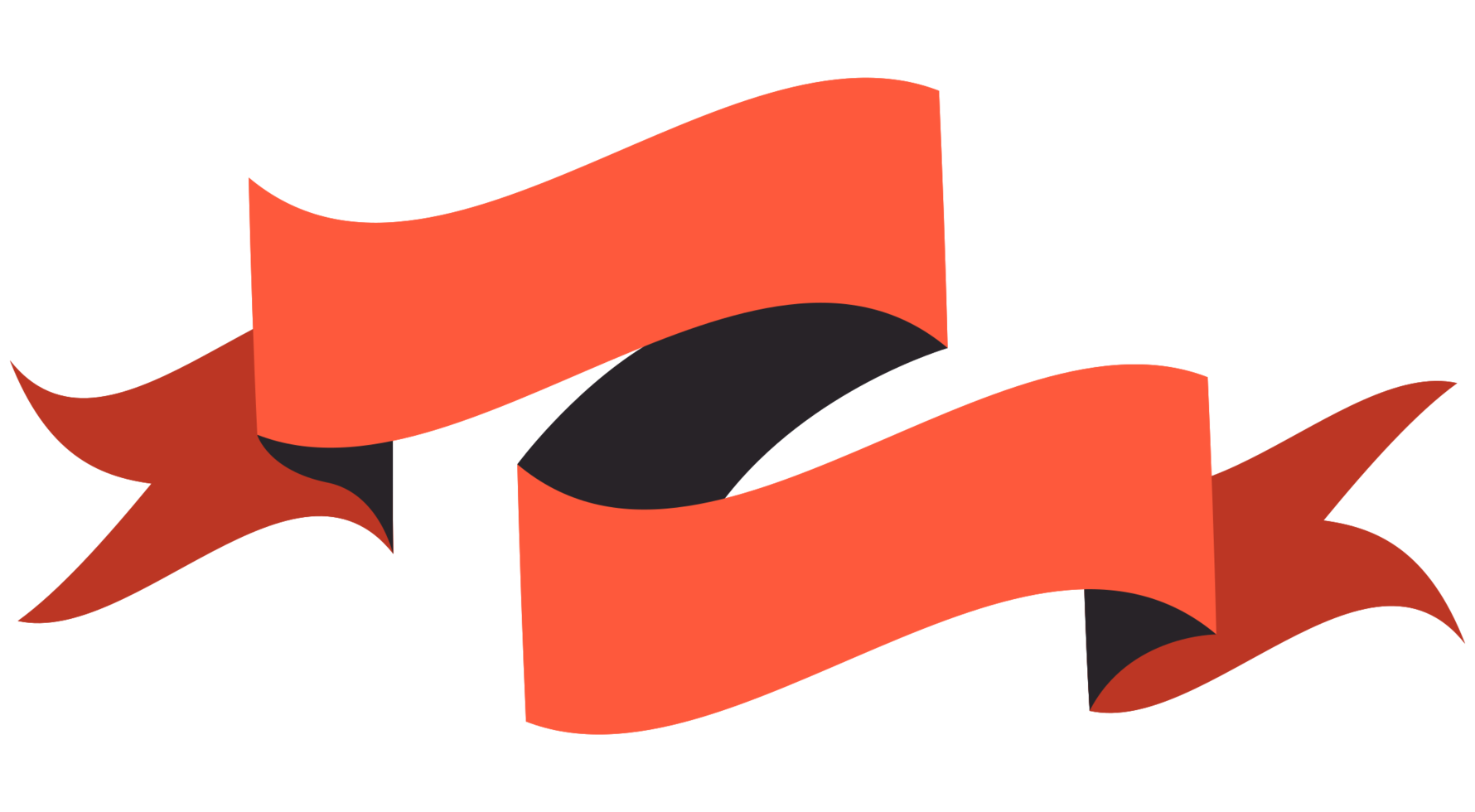 Retro ribbon png