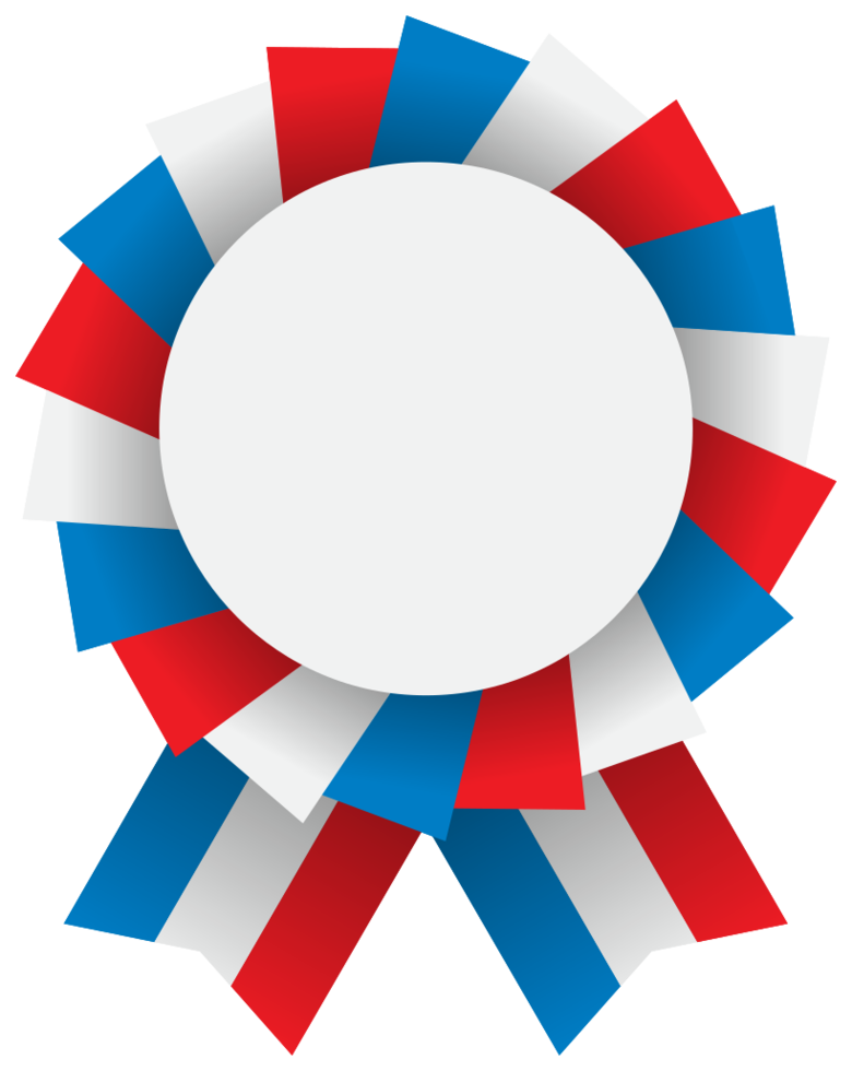 France ribbon and badge png