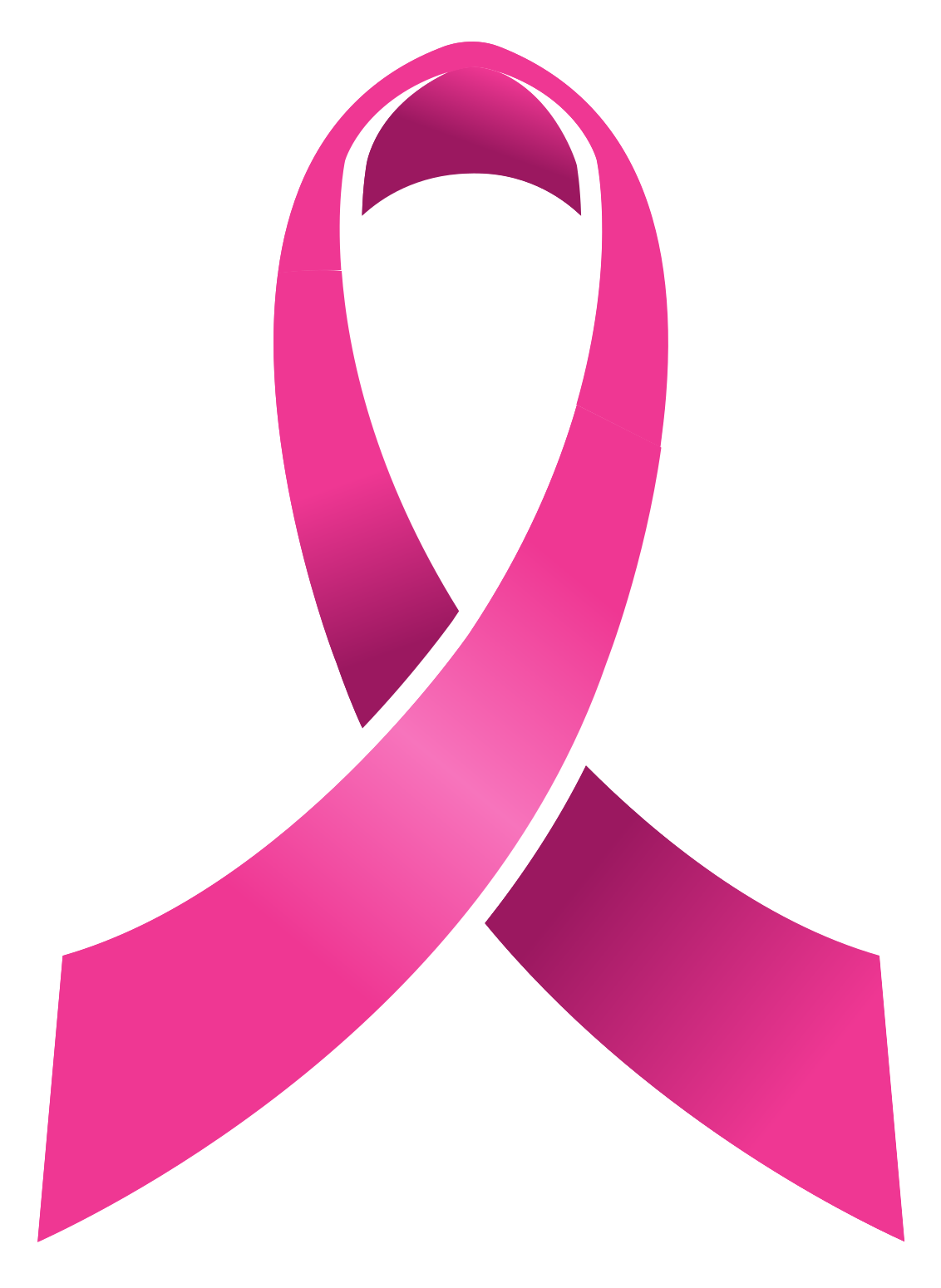 fita rosa de câncer de mama png