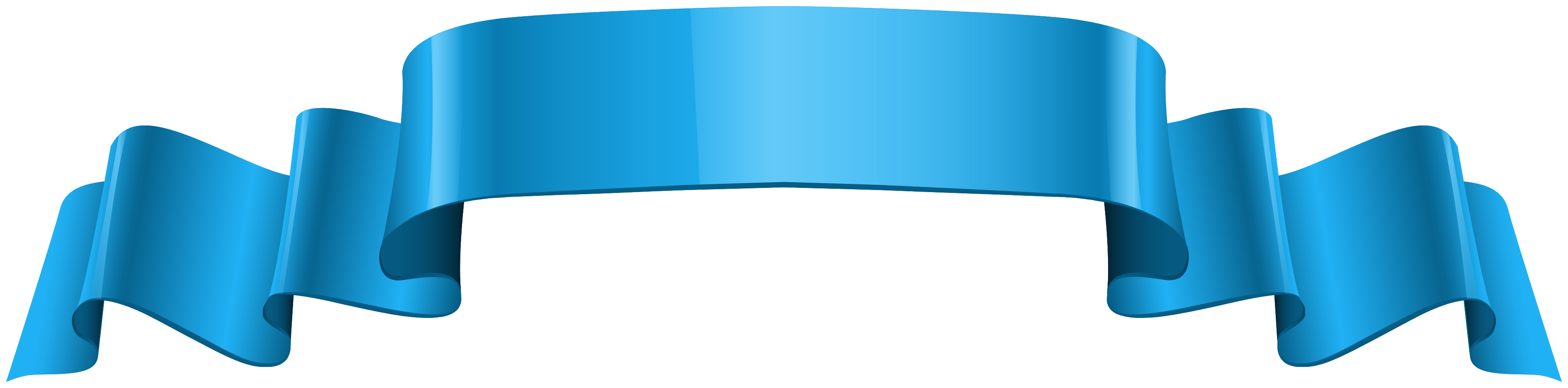 Free Blue realistic ribbon 1197457 PNG with Transparent Background