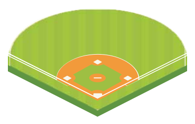 diamant de baseball png