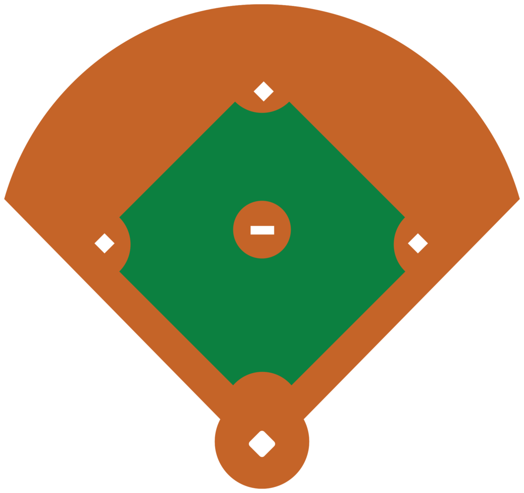 diamant de baseball png