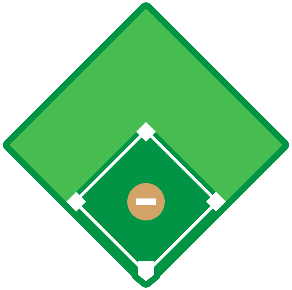 diamante del baseball png