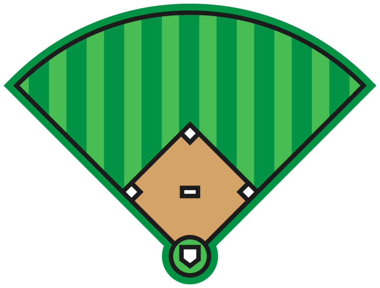 diamante de beisbol png