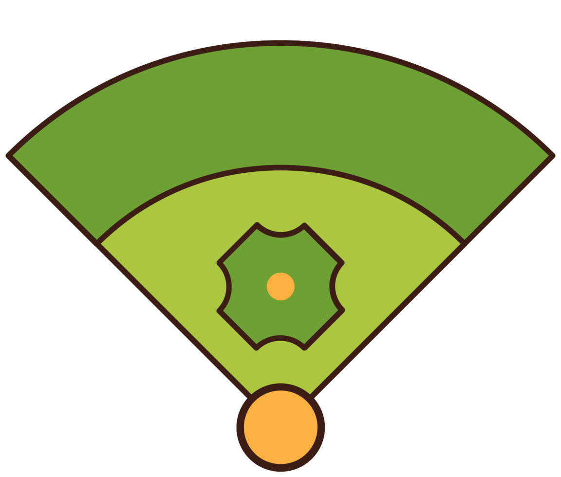 Baseball-Diamant png