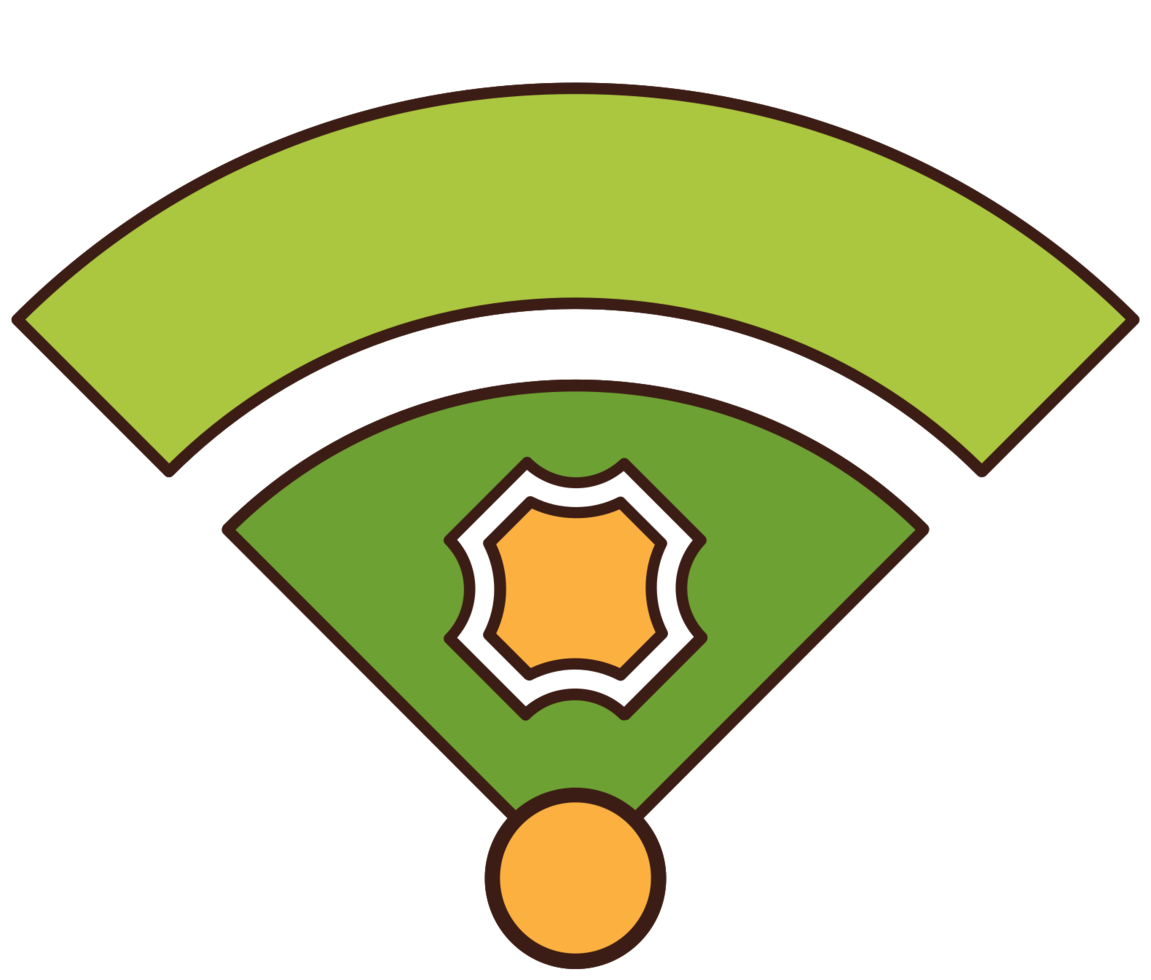 diamante de beisbol png